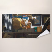 Love Letter, Johannes Vermeer Badhanddoek (Badhanddoek)