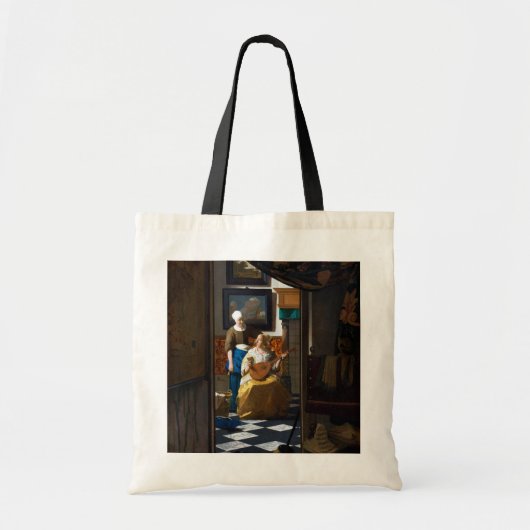 Love Letter, Johannes Vermeer Tote Bag (Voorkant)