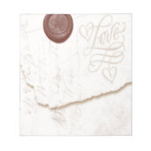Love Letter Notitieblok (Voorkant)