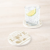 Love Letter Onderzetters (Zijkant)