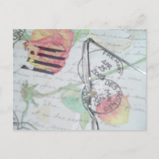 Love Letter- Postmarks Briefkaart