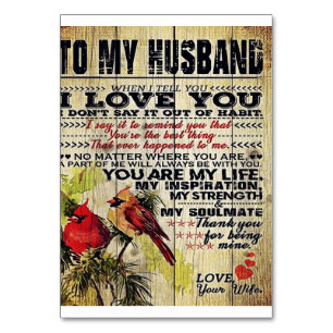 Love Letter to Husband Speciale uitgave bij Man Kaart