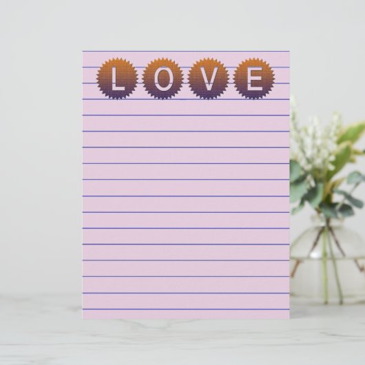 Love Letterhead (Staand voorkant)