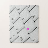 Love Letters-computertoetsenbord Legpuzzel (Verticaal)