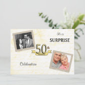 Love Letters Golden Anniversary Party invitation (Debout devant)