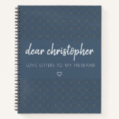 Love Letters to My Husband Keepsaké Journal (Devant)