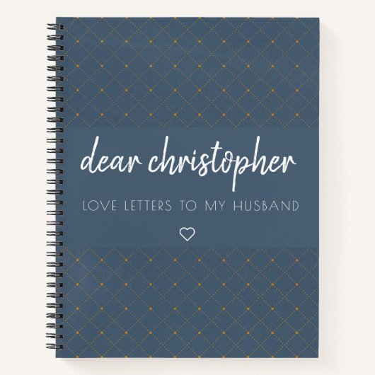 Love Letters to My Husband Keepsaké Journal (Devant)