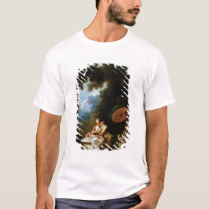 Love Letters van Jean Honore Fragonard T-shirt
