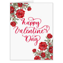 Love lettre élégante rose rouge design