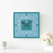 LOVE LEX RELAXING BY MASANSER PIXELAT VIERKANTE KLOK (Huis)