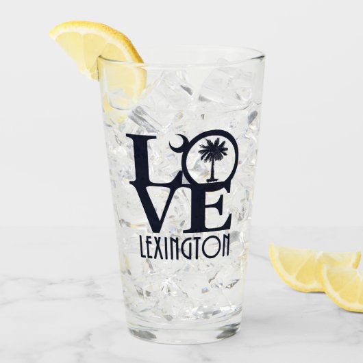 LOVE Lexington SC Glas (Voorkant ijs)