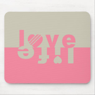 LOVE LIFE mousepad Muismat