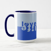 LOVE LIFE mugs (Gauche)