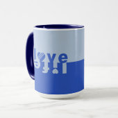 LOVE LIFE mugs (Devant gauche)