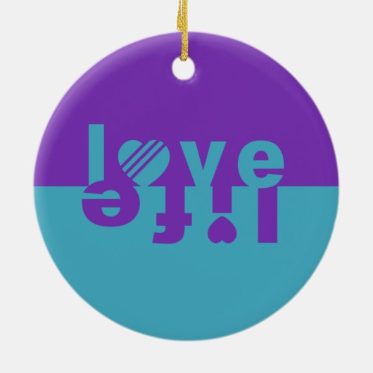 LOVE LIFE ornements (Dos)