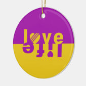 LOVE LIFE ornements (Gauche)