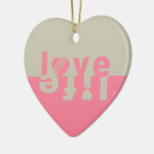 LOVE LIFE ornements (Gauche)