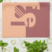 LOVE LIFE serviettes à main (Plié)