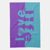 LOVE LIFE serviettes à main (Vertical)