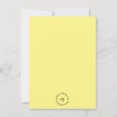 Love Life & Thrive Carte de voeux plate (Dos)