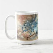 Love & Light Hanukkah Coffee Mug (Gauche)