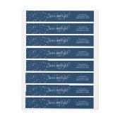 Love & Light Holiday Wraparound Étiquette de adres (Feuille)