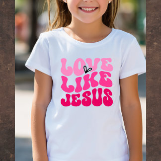 Love Like Jesus Valentine's Tee T-shirt