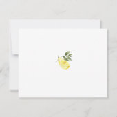 Love Limoncello Cocktail Vrijgezellenfeest Recept Kaart (Achterkant)