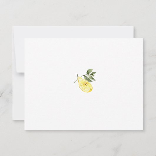 Love Limoncello Cocktail Vrijgezellenfeest Recept Kaart (Achterkant)