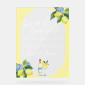 Love Limoncello Italien Fête des mariées manuscrit (Recto)