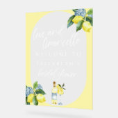 Love Limoncello Italien Fête des mariées manuscrit (Angle)