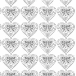 Love Lioness Locket (laken) contour stickers