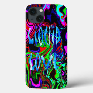 Love Liquid ~ iPad Plastic 2/3/4 Coque