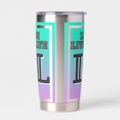 Love Live Life  Quote Geïsoleerde Drinkbeker (Links)