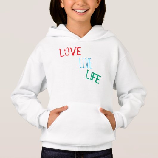 Love Live Life T-shirt (Voorkant)