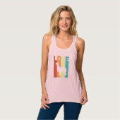 Love Llama Alpaca Tanktop (Volledige Voorkant)