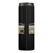 Love Llamas - Beste Vrienden Thermosbeker (Achterkant)