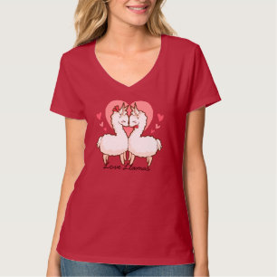 Love Llamas Cute T-Shirt