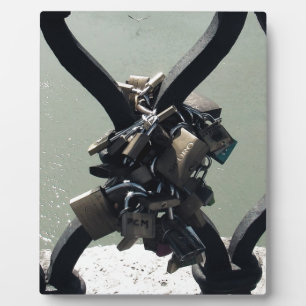 Love Lock Fotoplaat