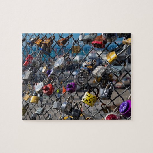 Love Locks SweeLieverd Legpuzzel (Horizontaal)