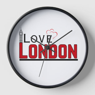 Love Londen Nieuwe Muur Klok design 2025