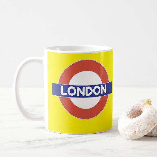 Love London Koffiemok (Met donut)