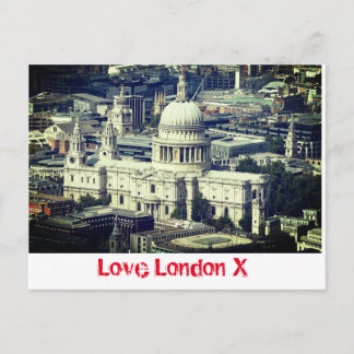 Love London X - St Paul's Cathedral Briefkaart