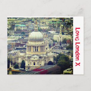 Love London X - St Paul's Cathedral Briefkaart