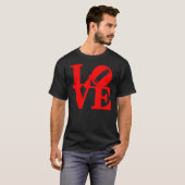 love_longboard_red t-shirt (Voorkant volledig)