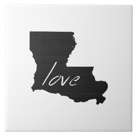 Love Louisiana Tegeltje (Voorkant)
