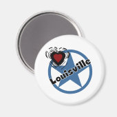 Love Louisville Magneet (Voorkant / Achterkant)