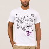 Love Love Flying Eyeball and Lips T-Shirt (Devant)