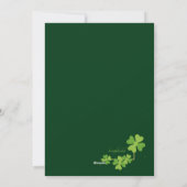 Love Luck and Laughn Carte de la Saint-Patrick (Dos)