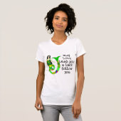 Love & Luck Irish Mermaid T-shirt (Voorkant volledig)